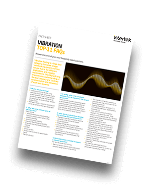 The Top-11 FAQs of Vibration Testing | Fact Sheet