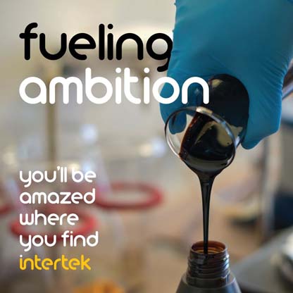 Oil being poured into a container