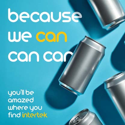 Multiple unlabeled aluminum cans